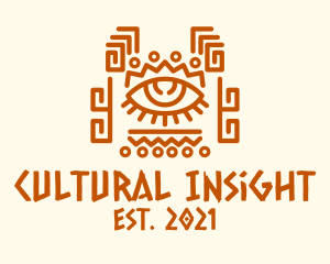 Ancient Tribal Eye logo design