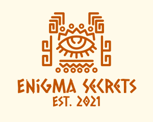 Ancient Tribal Eye logo design