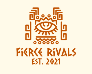 Ancient Tribal Eye logo design