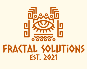 Ancient Tribal Eye logo design