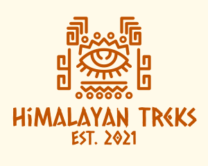 Ancient Tribal Eye logo design