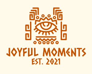 Ancient Tribal Eye logo design