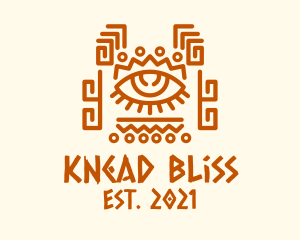 Ancient Tribal Eye logo design