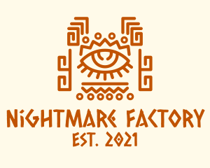 Ancient Tribal Eye logo design