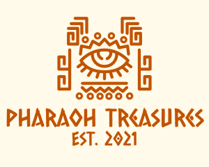 Ancient Tribal Eye logo design