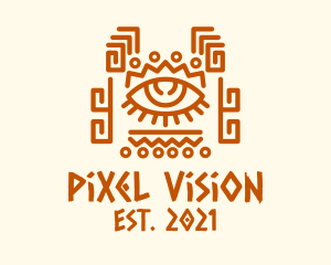 Ancient Tribal Eye logo design