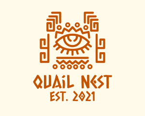 Ancient Tribal Eye logo design