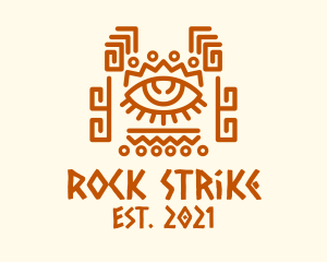 Ancient Tribal Eye logo design