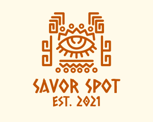 Ancient Tribal Eye logo design