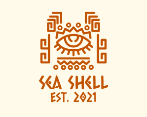 Ancient Tribal Eye logo design