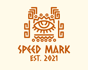 Ancient Tribal Eye logo design