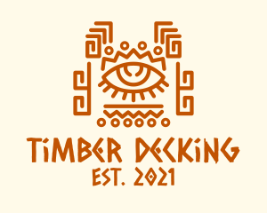 Ancient Tribal Eye logo design