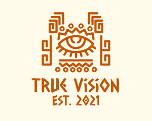 Ancient Tribal Eye logo design