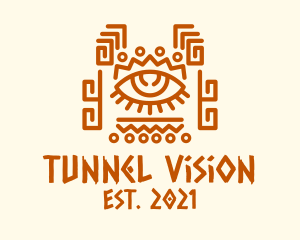 Ancient Tribal Eye logo design