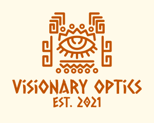 Eye - Ancient Tribal Eye logo design