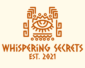 Ancient Tribal Eye logo design