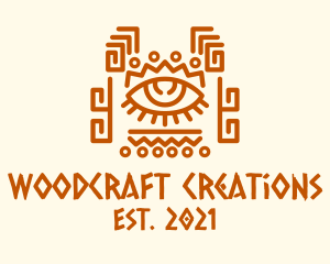 Ancient Tribal Eye logo design