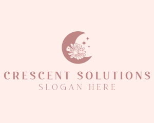 Moon Flower Boutique logo design