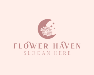 Moon Flower Boutique logo design