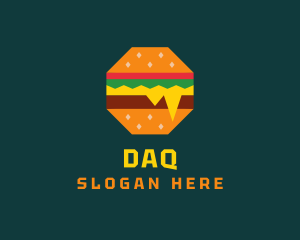 Bread - Octagon Cheesy Burger logo design