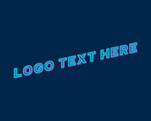 Wordmark - Neon Tilt Club logo design
