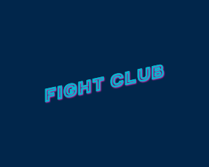 Neon Tilt Club logo design