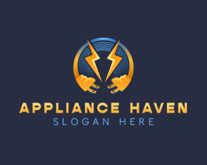 Appliances - Plug Electricity Energy logo design