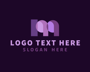 Letter M - Beauty Cosmetics Startup logo design
