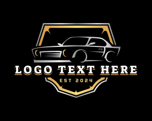 Drifting - Automotive Car Repair logo design