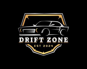 Drifting - Automotive Car Repair logo design