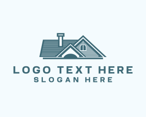 Exterior Design - Home Roof Builder logo design