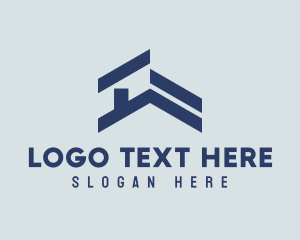 Architecture - Real Estate Roofing logo design