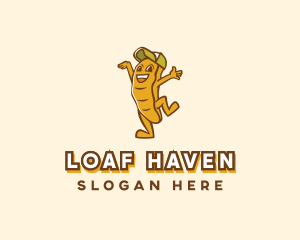 Loaf - French Bread Bakery logo design