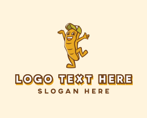 Character - French Bread Bakery logo design