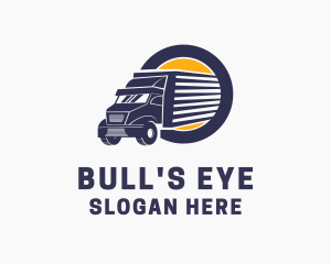 Truck Delivery Mover Logo