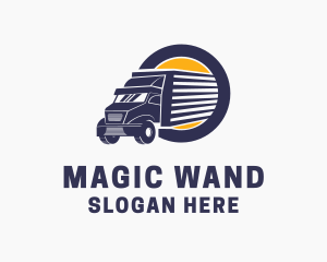 Truck Delivery Mover Logo