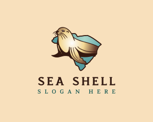 South Carolina Sea Lion logo design