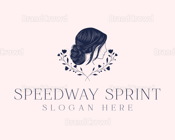 Wedding Hair Salon Logo