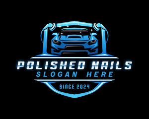 Car Shield Polisher logo design