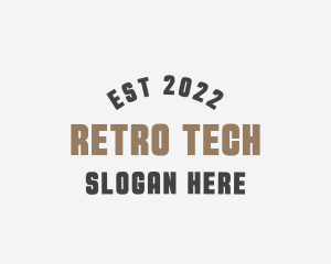 Retro Masculine Business logo design