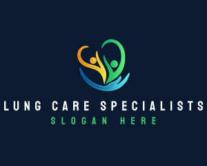 Heart Hand Care logo design