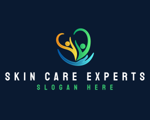 Heart Hand Care logo design