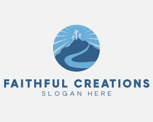 Faith - Religion Holy Cross logo design