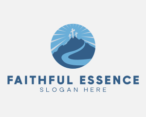 Faith - Religion Holy Cross logo design