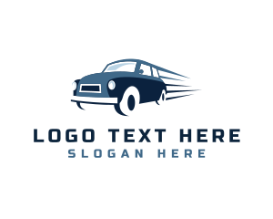 Toy Car - Fast Car Vehicle logo design