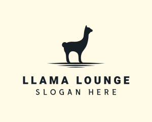 Llama - Wild Alpaca Zoo logo design