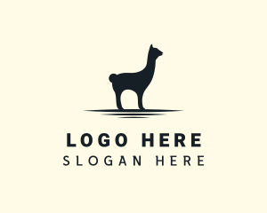 Snow Leopard - Wild Alpaca Zoo logo design