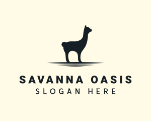 Savanna - Wild Alpaca Zoo logo design