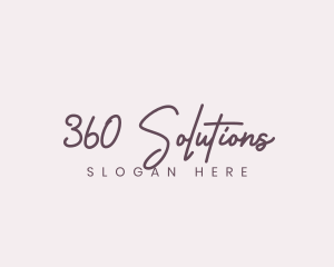 Cursive Feminine Fashion  logo design