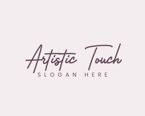 Cursive Feminine Fashion  logo design